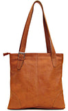 FLOTO Tavoli Shoulder Bag Saddle Brown